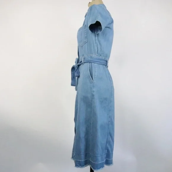 CURRENT/ELLIOTT The Jackie Denim Dress - Picture 7 of 8